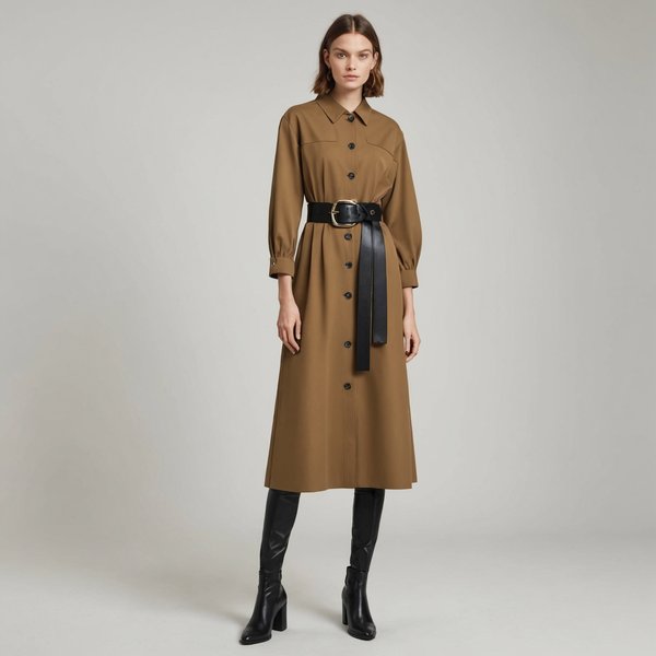 Comment choisir des ceintures pour structurer des robes oversize?